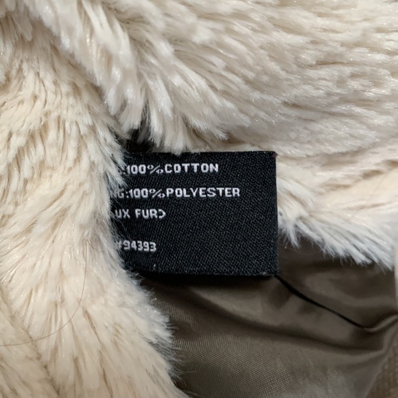 Green faux fur lined jacket - Picture 4 of 8